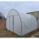 Solar Gradina 5x20 m, folie 180 microni, teava zinc 33.7 x 2 mm - detaliu constructie